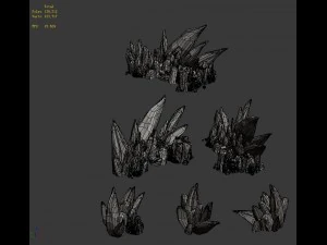 kunlun mountains - rock 05 3D Model