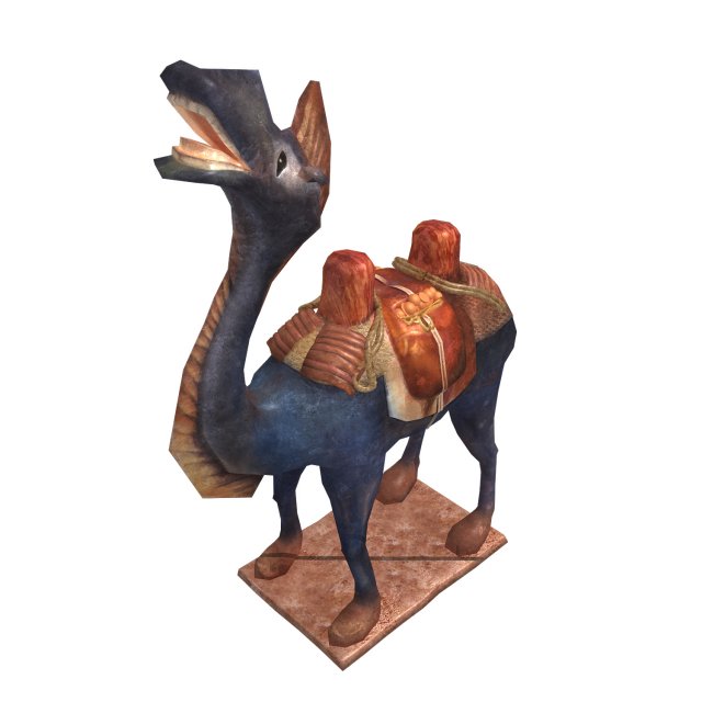 camel stone 03 Model 3D .c4d .max .obj .3ds .fbx .stl .blend 
