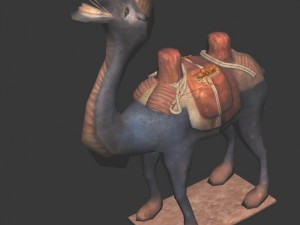 camel stone 03 Model 3D
