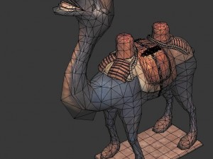 camel stone 03 Model 3D
