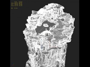 quanzhen teach - rocks 3D Модель