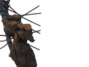 quanzhen teach - stone sword 3D Модель
