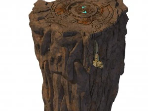 Quanzhen lehren &ndash; Shitai 3D Modell