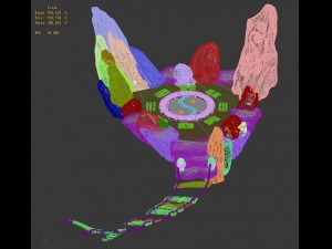 quanzhenjiao - suspense mountain 3D Model
