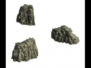mountain - rock 034 3D मॉडल