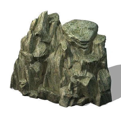 mountain - rock 036 3D Model .c4d .max .obj .3ds .fbx .stl .blend 