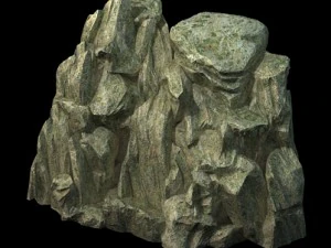 mountain - rock 036 3D Model