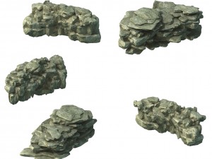 mountain - rock 037 3Dモデル