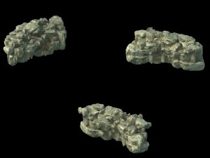 mountain - rock 037 3Dモデル