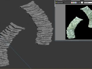 mountain - staircase 043 3D Model