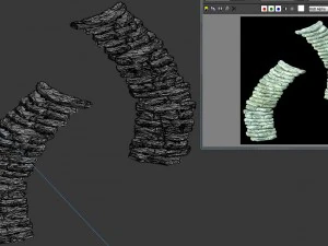 mountain - staircase 043 3D Model