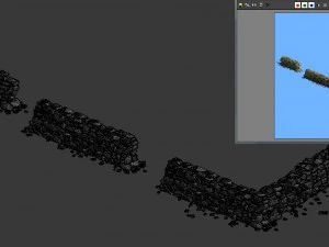 stone - stone wall 033 3D Model