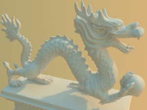 guardian beast - dragon stone 01 Modelo 3D