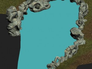 the shore of taihu lake - rock 01 3D Model