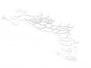 the coast of taihu lake - rock 02 3D Model