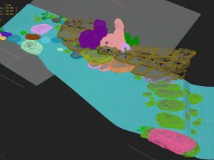 the coast of taihu lake - rock 02 3D Model