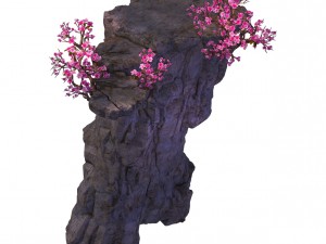 peach blossom island - surface 03 3D Model
