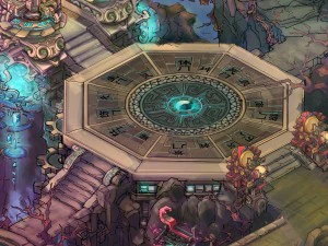 Pulau Bunga Persik - Rangkaian Pelarian Qimen Model 3D