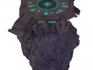 peach blossom island - qimen escape array 3D Model