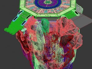 peach blossom island - qimen escape array 3D Model