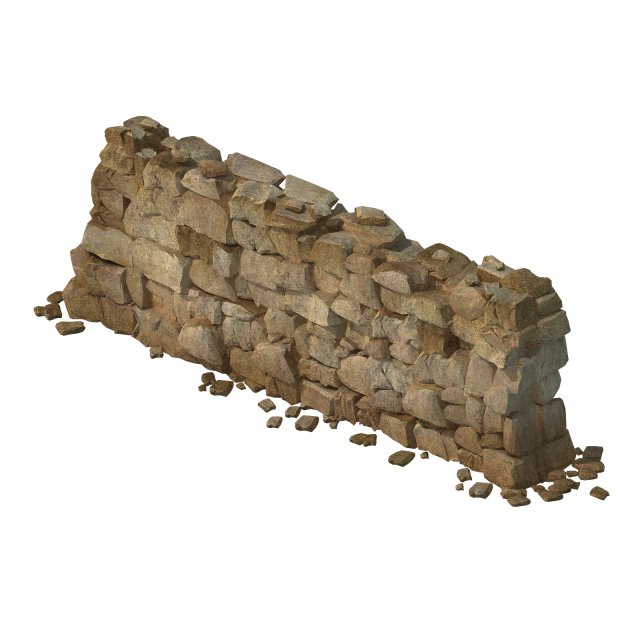 country building - stone wall 03 3Dモデル .c4d .max .obj .3ds .fbx .stl .blend 