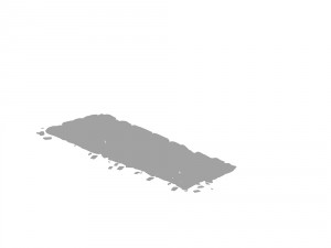 country building - stone wall 03 3Dモデル