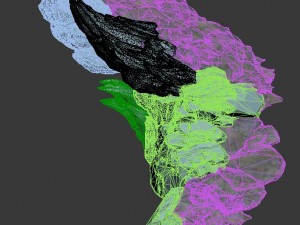 xiangyang city - cliff 03 Modelo 3D
