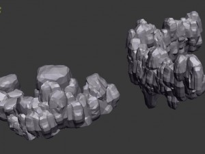 rock 044 3D Model