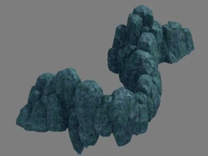 ロック045 3Dモデル