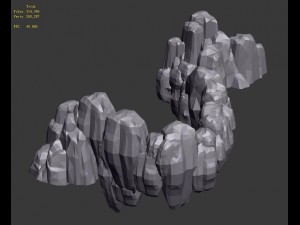 rock 045 3D Model