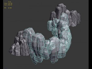 rock 045 3D Model