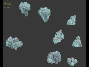 rock 049 3D Model