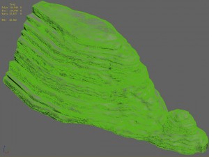 yanmenguan - rock 01 Modèle 3D