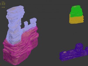 yanmenguan - rock 02 Model 3D