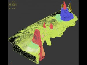 yanmenguan - rock 03 3D Model