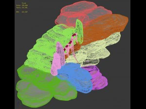 yanmenguan - rock 04 3D Model