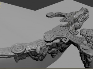 zhongnanshan - shi niushan 01 3D Model