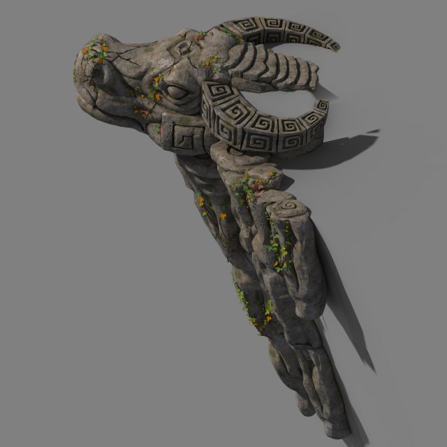 zhongnanshan - shi niushan 02 3D 模型 .c4d .max .obj .3ds .fbx .stl .blend 