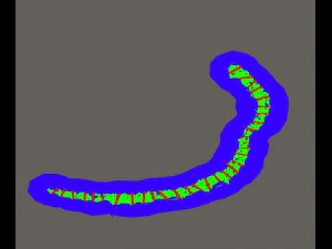 semi - circular skeleton aisle 01 3D Model