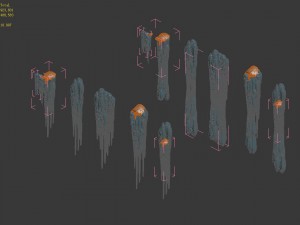 ice cone - icicle 61 3D Model
