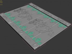 city road - floor tile 13 3D 모델
