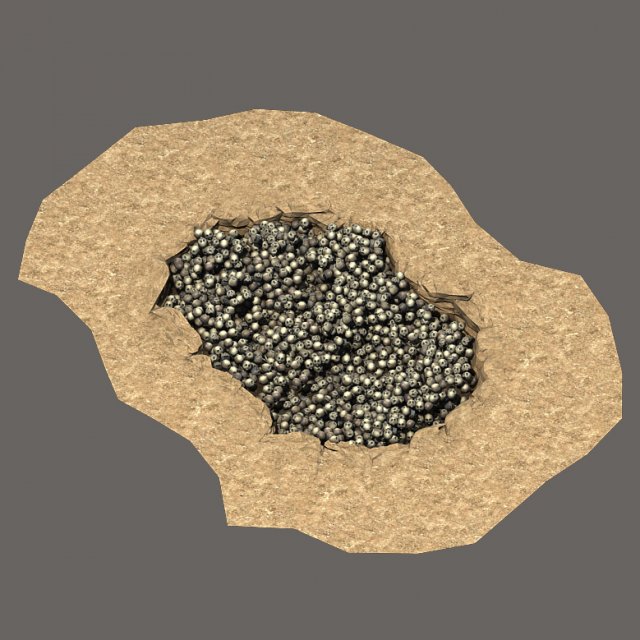 bone pool 025 Modelo 3D .c4d .max .obj .3ds .fbx .stl .blend 
