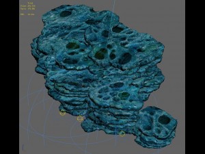 haiyuan mountain - cave mountain 01 Model 3D