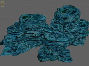 haiyuan mountain - cave mountain 03 3D Model
