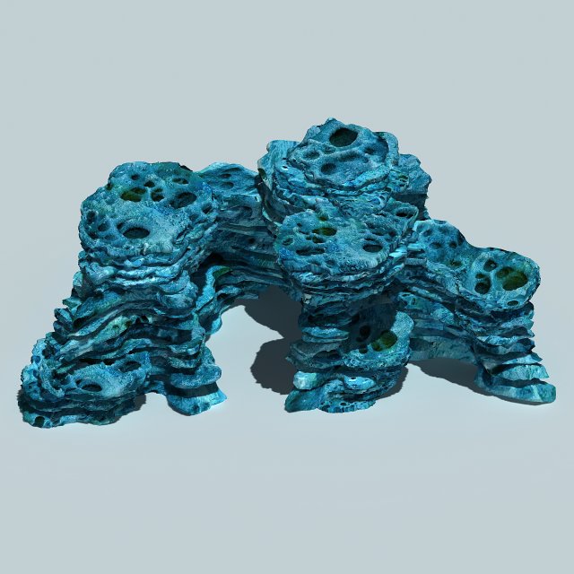 haiyuan mountain - cave mountain 05 Modello 3D .c4d .max .obj .3ds .fbx .stl .blend