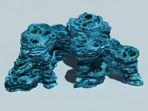 haiyuan mountain - cave mountain 05 3D Model