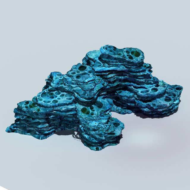haiyuan mountain - cave mountain 04 Model 3D .c4d .max .obj .3ds .fbx .stl .blend 