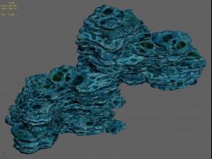 haiyuan mountain - cave mountain 06 3D Model