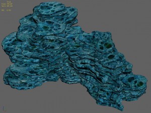 haiyuan mountain - the eye of the mountain 15 Model 3D