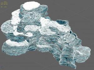 haiyuan mountain - the eye of the mountain 15 3D Model
